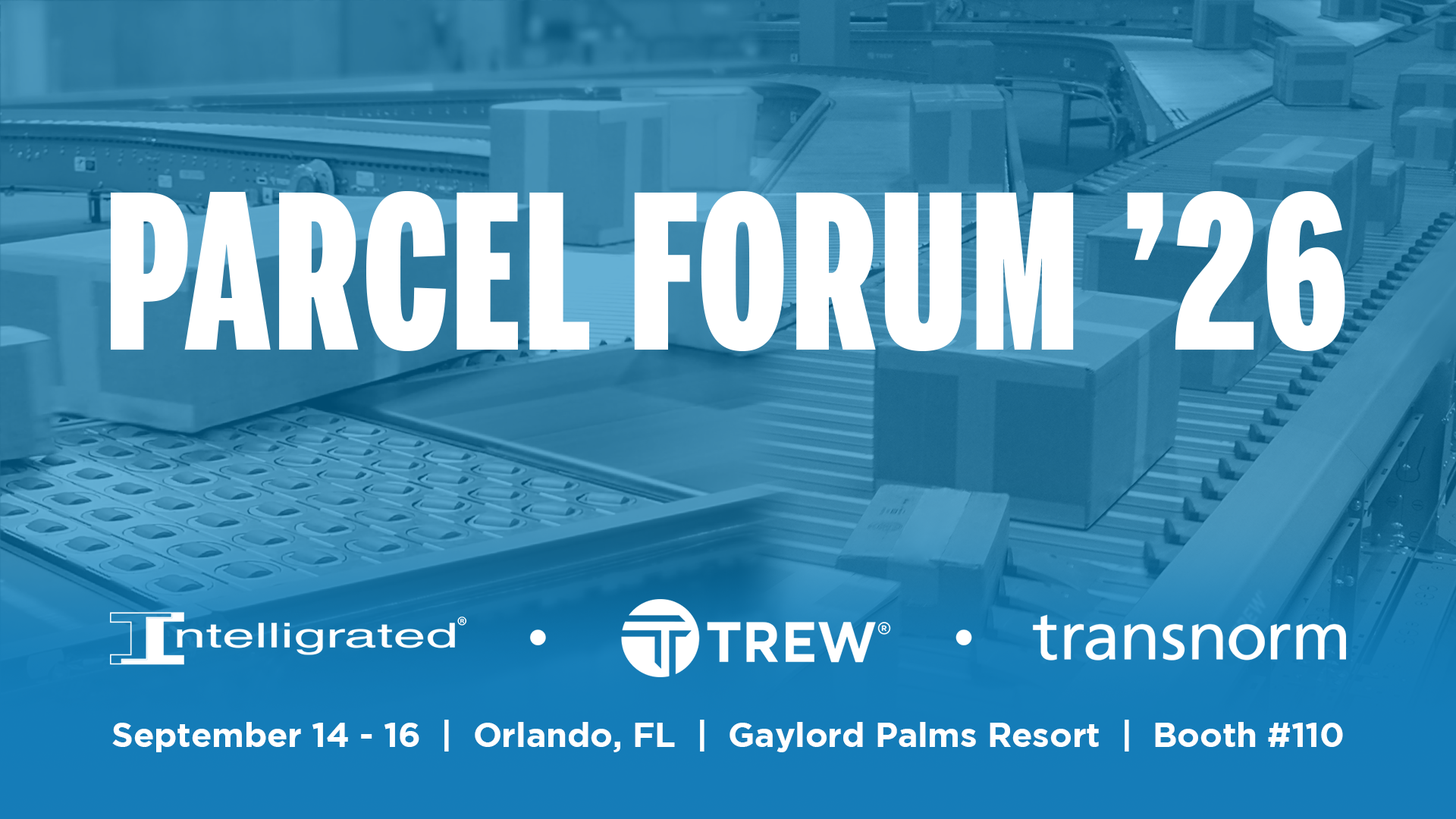 Trew Exhibiting at Parcel Forum 2026